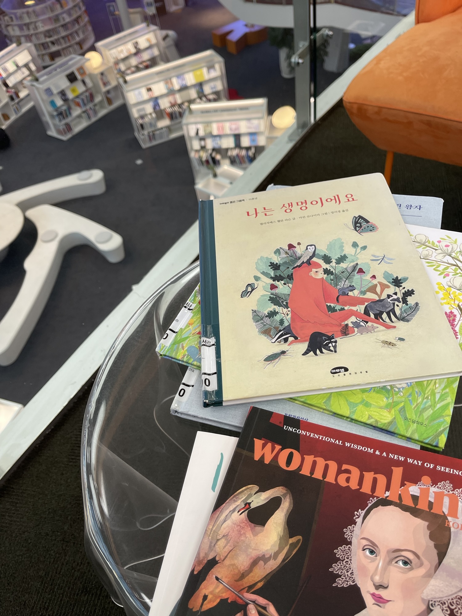 미술 도서관에서 보내는 오후